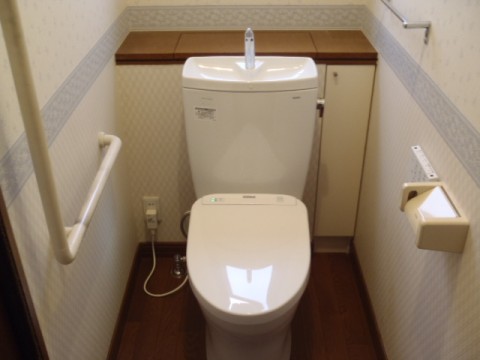 ＴＯＴＯのピュアレストＱＲ超節水の「４，８Ｌ洗浄」に交換　神戸市長田区