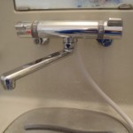 TOTO 浴室シャワー水栓金具　壁付タイプ　メタルジョイシリーズ　シングルレバー混合水栓　一般地　TMJ40C3S
