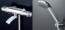 KVK/浴室シャワー水栓金具/サーモスタット式シャワー/フルメタルseries/フルメッキシャワ-ヘッド付[KF890]
