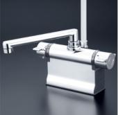 KVK/浴室シャワー水栓金具/デッキ型サーモスタット式シャワー/可変ピッチサーモ [KF3011T/ZT]