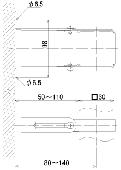 TAKEMURA　伸縮式固定バンド角/給水栓類オプション/伸縮タイプ[SM-QPS]