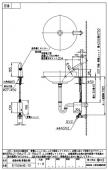 SANEI(アクアージュ)/自動水栓/発電仕様/センサー水栓/ボルト式 [EY506HE-13]