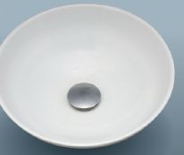 NITTO CERA/耕窯手洗鉢/KOシリーズ/φ320/白磁/プレーン[KO-48] 