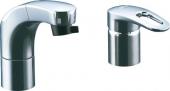 LIXIL(INAX)/ 洗髪・洗面用水栓金具/洗髪タイプ/ホース引出式シングルレバー洗髪シャワー混合水栓/FWP洗髪タイプ/逆止弁/一般地[SF-810SYU]