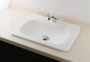 KAKUDAI /marmorin社(ポーランド)/オーバーカウンター式洗面器/角型洗面器[#MR-493220W]