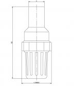 カクダイ 　手押ポンプ/ガーデンポンプ/フート弁　[734-023-30] 