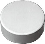 LIXIL(INAX) /浴槽用排水用金具・排水トラップ/プッシュワンウェイ式排水金具用部材/浴室風呂フタ/押しボタン(白色)/[PBF-41-OB2]