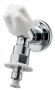 カクダイ/ 洗濯用水栓金具(ストッパー、送り座つき)/逆止あり・なし[721-520K-13][721-520-13]