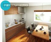 ノーリツ/レシピア/システムキッチン/recipia/フラット対面/ホワイトノーチェ/フラットスペースプラン 