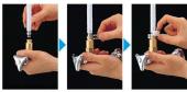 LIXIL(INAX)/ 洗髪・洗面用水栓金具/洗髪タイプ/ホース引出式・サーモスタット付洗髪シャワー混合水栓/FWP洗髪タイプ/逆止弁/一般地[SF-815T]