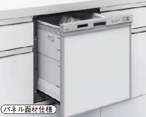 ノーリツ/食器洗い乾燥機/ソフト排気タイプ/三菱製[EW-45R2S-N]