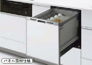 ノーリツ/食器洗い乾燥機/バイオパワー除菌タイプ/45cmタイプ/シルバー/パナソニック製[NP-45VS7SAA]