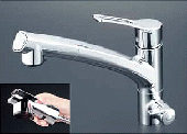 KVK/ビルトイン式/浄水器/シャワー引き出しタイプ/混合水栓[KM5061NSC]