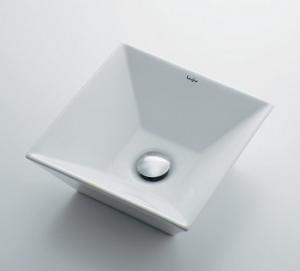 カクダイ/角型手洗器/Luju(リュウジュ)[493-082]