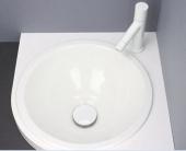 カクダイ/洗面所用水栓金具/化粧キャップ//白塗装[433-114-W]