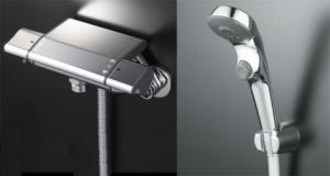 KVK/浴室シャワー水栓金具/フルメタル/series/サーモスタット式シャワー/ワンストップシャワ-ヘッド付/逆止弁[KF850S2]